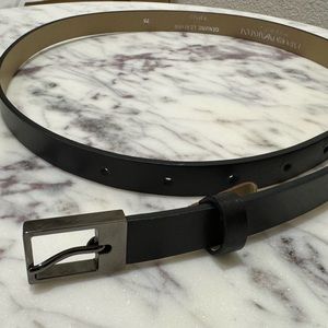 Emporio Armani thin belt. Very elegant.